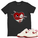 Air Force 1 Valentines Day Sneaker Match Tees Hurt Heart Sneaker Tees Air Force 1 Valentines Day Sneaker Release Tees Unisex Shirts
