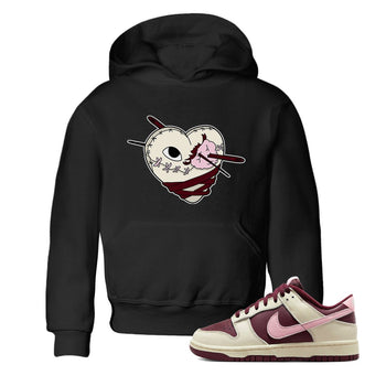 Dunk Valentines Day Sneaker Match Tees Hurt Heart Sneaker Tees Nike Dunk Valentine's Day Sneaker SNRT Sneaker Tees Kids Shirts