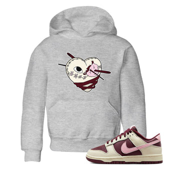 Dunk Valentines Day Sneaker Match Tees Hurt Heart Sneaker Tees Nike Dunk Valentine's Day Sneaker SNRT Sneaker Tees Kids Shirts