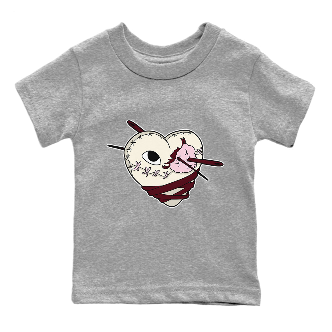 Dunk Valentines Day Sneaker Match Tees Hurt Heart Sneaker Tees Nike Dunk Valentine's Day Sneaker SNRT Sneaker Tees Kids Shirts
