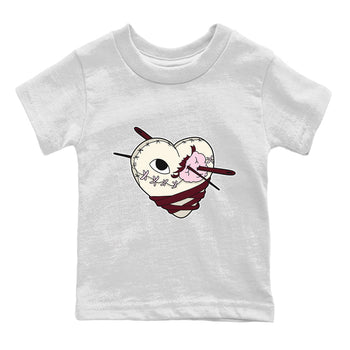 Dunk Valentines Day Sneaker Match Tees Hurt Heart Sneaker Tees Nike Dunk Valentine's Day Sneaker SNRT Sneaker Tees Kids Shirts