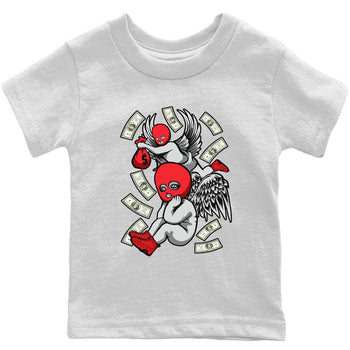 Jordan 9 Chile Red Sneaker Match Tees Hustle Angels Sneaker Tees Jordan 9 Chile Red Sneaker Release Tees Kids Shirts