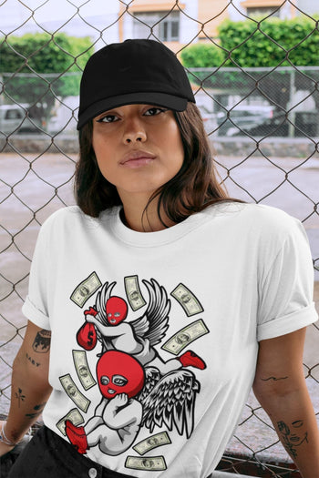 Jordan 9 Chile Red Sneaker Match Tees Hustle Angels Sneaker Tees Jordan 9 Chile Red Sneaker Release Tees Unisex Shirts
