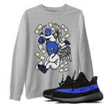 Yeezy 350 Dazzling Blue Sneaker Match Tees Hustle Angels Sneaker Tees Yeezy 350 Dazzling Blue Sneaker Release Tees Unisex Shirts