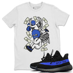 Yeezy 350 Dazzling Blue Sneaker Match Tees Hustle Angels Sneaker Tees Yeezy 350 Dazzling Blue Sneaker Release Tees Unisex Shirts