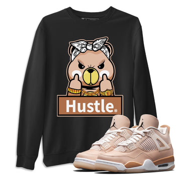 Jordan 4 Shimmer Sneaker Match Tees Hustle Bear Sneaker Tees Jordan 4 Shimmer Sneaker Release Tees Unisex Shirts