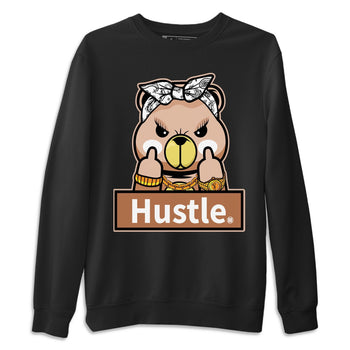 Jordan 4 Shimmer Sneaker Match Tees Hustle Bear Sneaker Tees Jordan 4 Shimmer Sneaker Release Tees Unisex Shirts