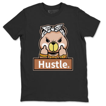 Jordan 4 Shimmer Sneaker Match Tees Hustle Bear Sneaker Tees Jordan 4 Shimmer Sneaker Release Tees Unisex Shirts