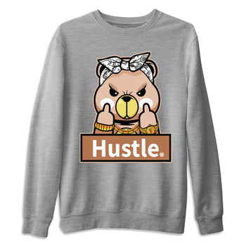 Jordan 4 Shimmer Sneaker Match Tees Hustle Bear Sneaker Tees Jordan 4 Shimmer Sneaker Release Tees Unisex Shirts