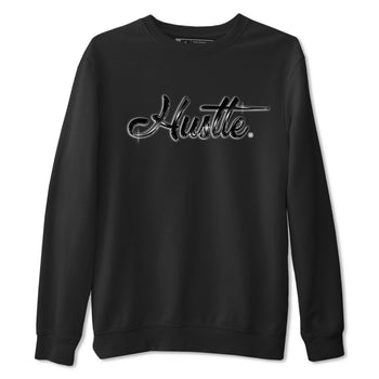 AJ11 Gratitude sneaker shirt to match jordans Hustle Chrome sneaker tees Air Jordan 11 Gratitude SNRT Sneaker Tees Crew Neck Unisex Cotton Sneaker T-Shirt Black 2 T-Shirt