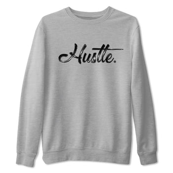 AJ11 Gratitude sneaker shirt to match jordans Hustle Chrome sneaker tees Air Jordan 11 Gratitude SNRT Sneaker Tees Crew Neck Unisex Cotton Sneaker T-Shirt Heather Grey 2 T-Shirt