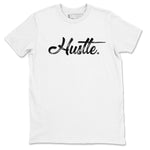 AJ11 Gratitude sneaker shirt to match jordans Hustle Chrome sneaker tees Air Jordan 11 Gratitude SNRT Sneaker Tees Crew Neck Unisex Cotton Sneaker T-Shirt White 2 T-Shirt