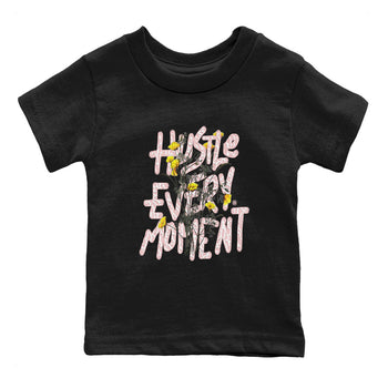 Air Jordan 3 GS Vintage Floral shirt to match jordans Hustle Every Moment sneaker tees 3s Vintage Floral SNRT sneaker release tees baby toddler Black 2 cotton Shirt