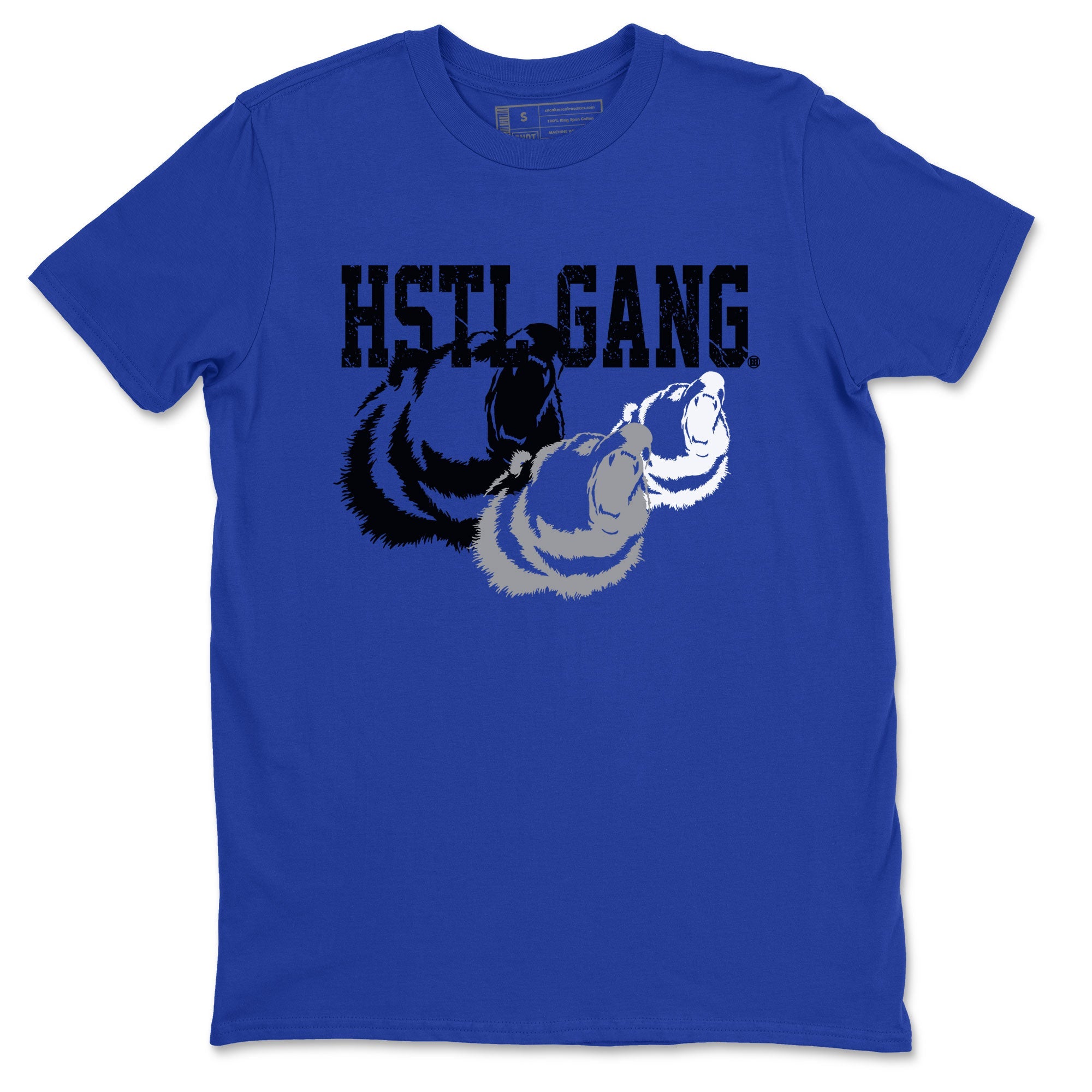 1s Royal Reimagined shirt to match jordans Hustle Gang sneaker tees Air Jordan 1 Royal Reimagined SNRT Sneaker Release Tees Unisex Royal Blue 2 T-Shirt