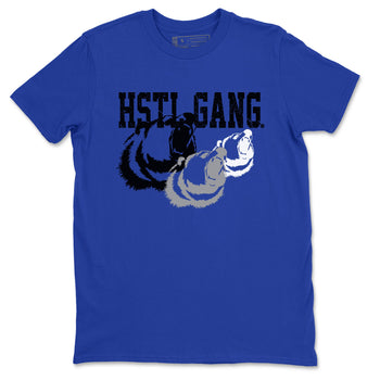 1s Royal Reimagined shirt to match jordans Hustle Gang sneaker tees Air Jordan 1 Royal Reimagined SNRT Sneaker Release Tees Unisex Royal Blue 2 T-Shirt