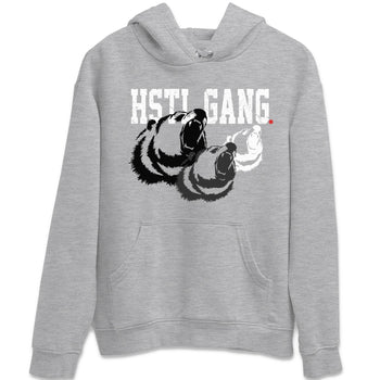 Air Jordan 13 Black Flint Sneaker Match Tees Hustle Gang Sneaker Tees AJ13 Black Flint Sneaker Release Tees Unisex Shirts Heather Grey 2