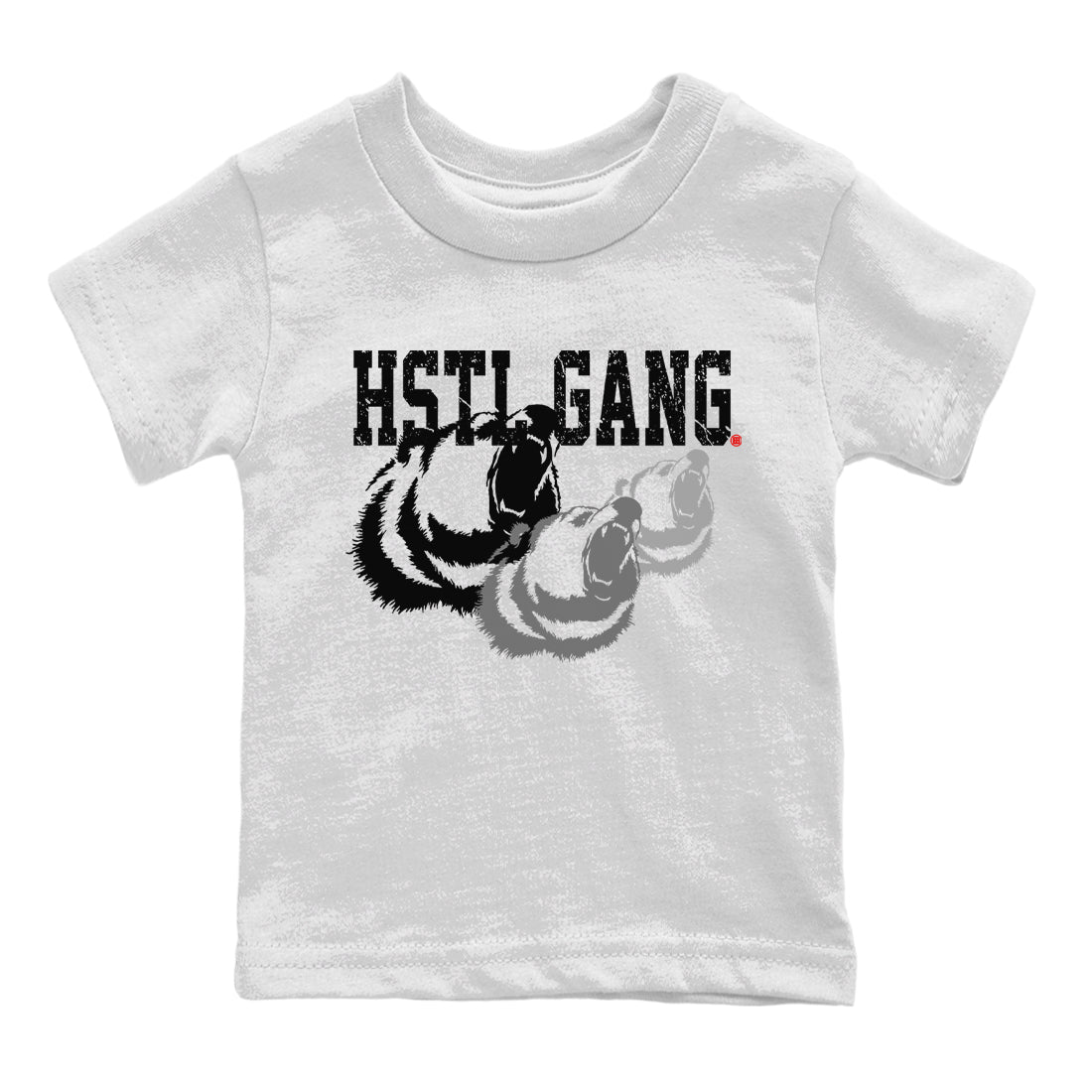 Air Jordan 13 Black Flint Sneaker Match Tees Hustle Gang Sneaker Tees AJ13 Black Flint Sneaker Release Tees Kids Shirts White 2