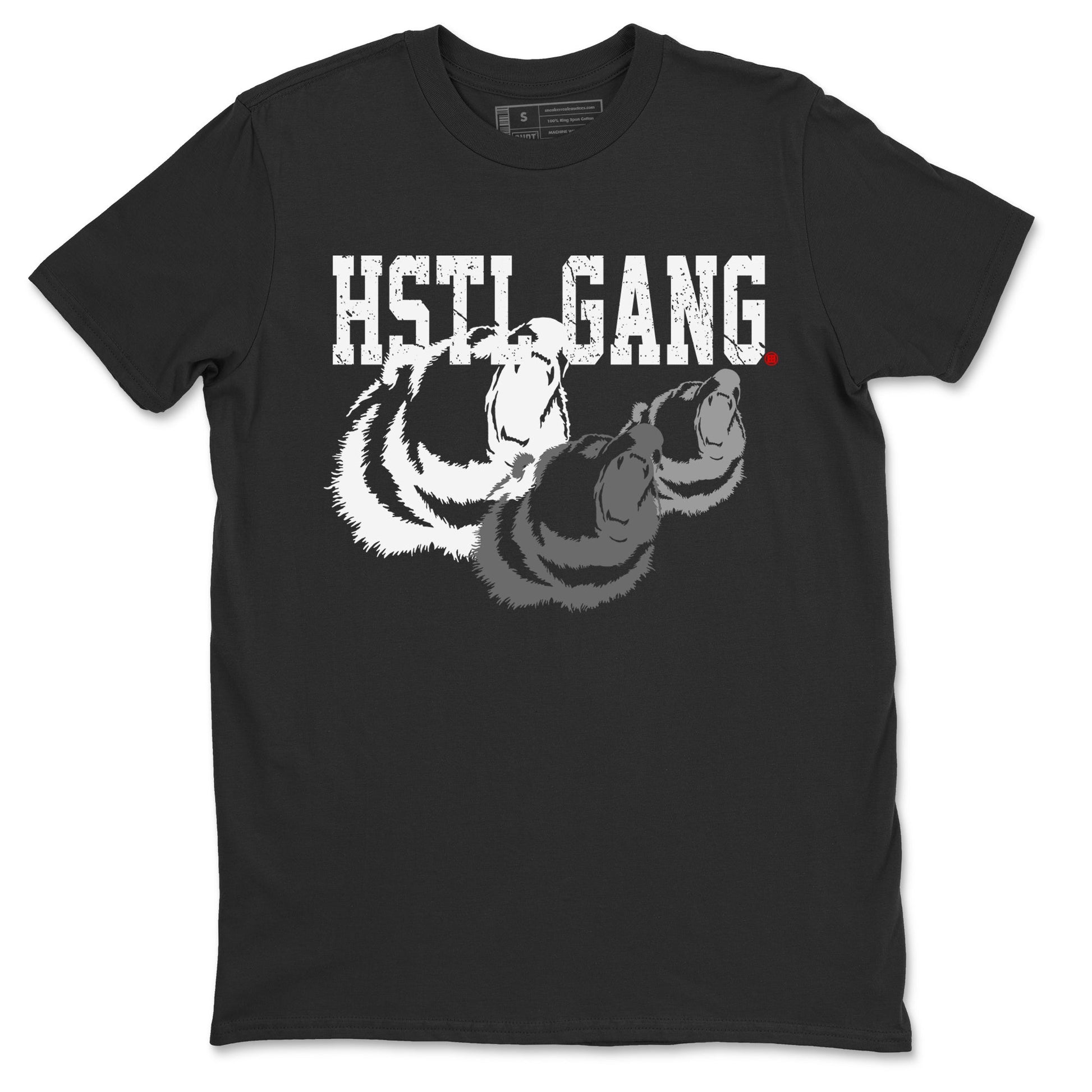 Air Jordan 13 Black Flint Sneaker Match Tees Hustle Gang Sneaker Tees AJ13 Black Flint Sneaker Release Tees Unisex Shirts Black 2
