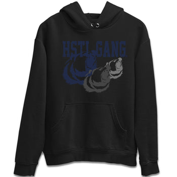 Midnight Navy 5s shirt to match jordans Hustle Gang sneaker tees Air Jordan 5 Retro Midnight Navy SNRT Sneaker Release Tees Unisex Black 2 T-Shirt