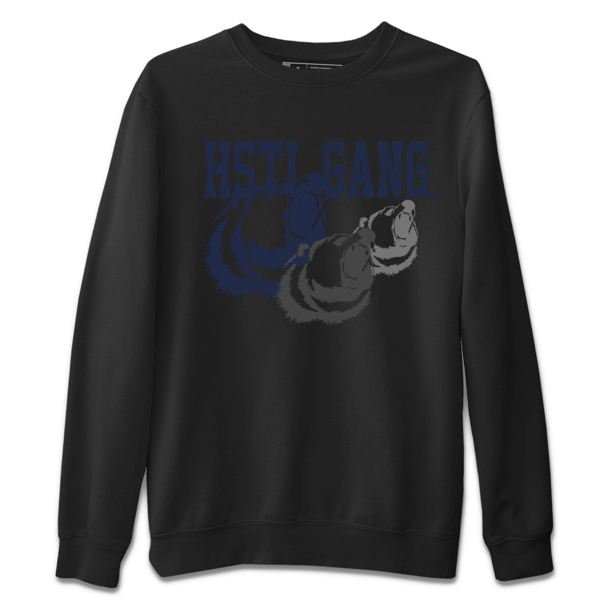 Midnight Navy 5s shirt to match jordans Hustle Gang sneaker tees Air Jordan 5 Retro Midnight Navy SNRT Sneaker Release Tees Unisex Black 1 T-Shirt