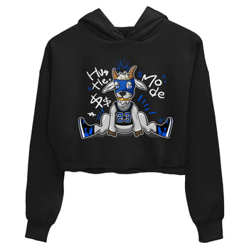 Jordan 1 Retro High OG Royal Reimagined shirt to match jordans Hustle Goat sneaker tees Air Jordan 1 Royal Reimagined SNRT Sneaker Tees Black 2 Crop T-Shirt