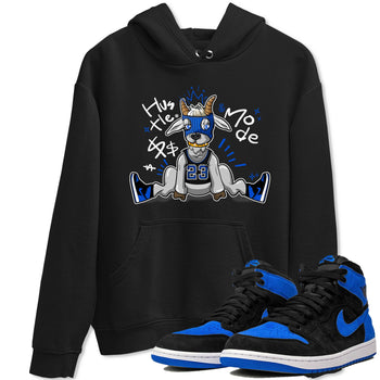 Jordan 1 Retro High OG Royal Reimagined shirt to match jordans Hustle Goat sneaker tees Air Jordan 1 Royal Reimagined SNRT Sneaker Tees Unisex Sneaker Matching Clothes Black 1 T-Shirt