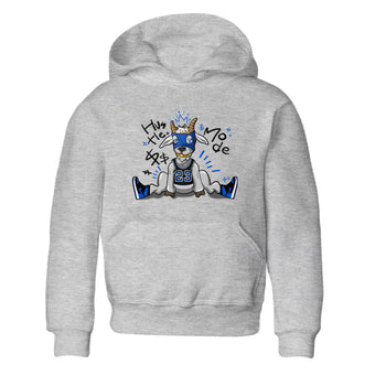 Jordan 1 Retro High OG Royal Reimagined shirt to match jordans Hustle Goat sneaker tees Air Jordan 1 Royal Reimagined SNRT Sneaker Tees Baby Toddler Sneaker Matching Shirt Heather Grey 2 T-Shirt