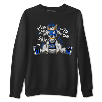 Jordan 1 Retro High OG Royal Reimagined shirt to match jordans Hustle Goat sneaker tees Air Jordan 1 Royal Reimagined SNRT Sneaker Tees Unisex Sneaker Matching Clothes Black 2 T-Shirt