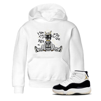 Air Jordan 11 Retro Gratitude shirt to match jordans Hustle Goat sneaker match tees Air Jordan 11 Gratitude SNRT Sneaker Release Tees Baby Toddler White 1 T-Shirt