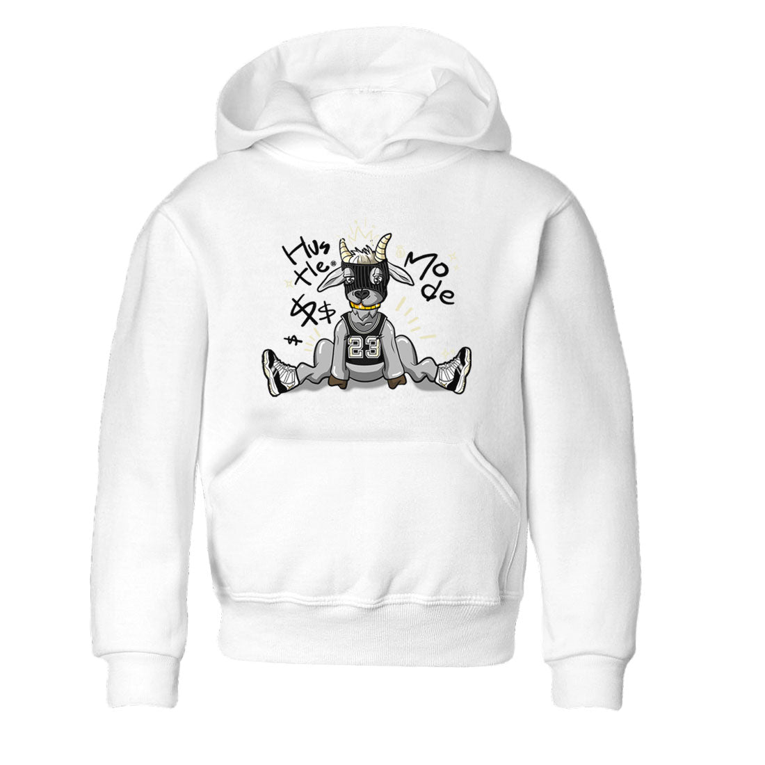 Air Jordan 11 Retro Gratitude shirt to match jordans Hustle Goat sneaker match tees Air Jordan 11 Gratitude SNRT Sneaker Release Tees Baby Toddler White 2 T-Shirt