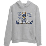 Jordan 5 Retro Midnight Navy shirt to match jordans Navy Hustle Goat sneaker tees Air Jordan 5 Georgetown 5s Navy SNRT Sneaker Tees Unisex Navy 5s Sneaker Matching Clothes Heather Grey 2 T-Shirt