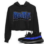 Yeezy 350 Dazzling Blue Sneaker Match Tees Hustle Graffiti Sneaker Tees Yeezy 350 Dazzling Blue Sneaker Release Tees Women's Shirts