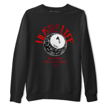 Air Jordan 1 Satin Bred shirt to match jordans Hustle Life sneaker tees AJ1 Satin Bred SNRT Sneaker Release Tees Unisex Black 2 T-Shirt