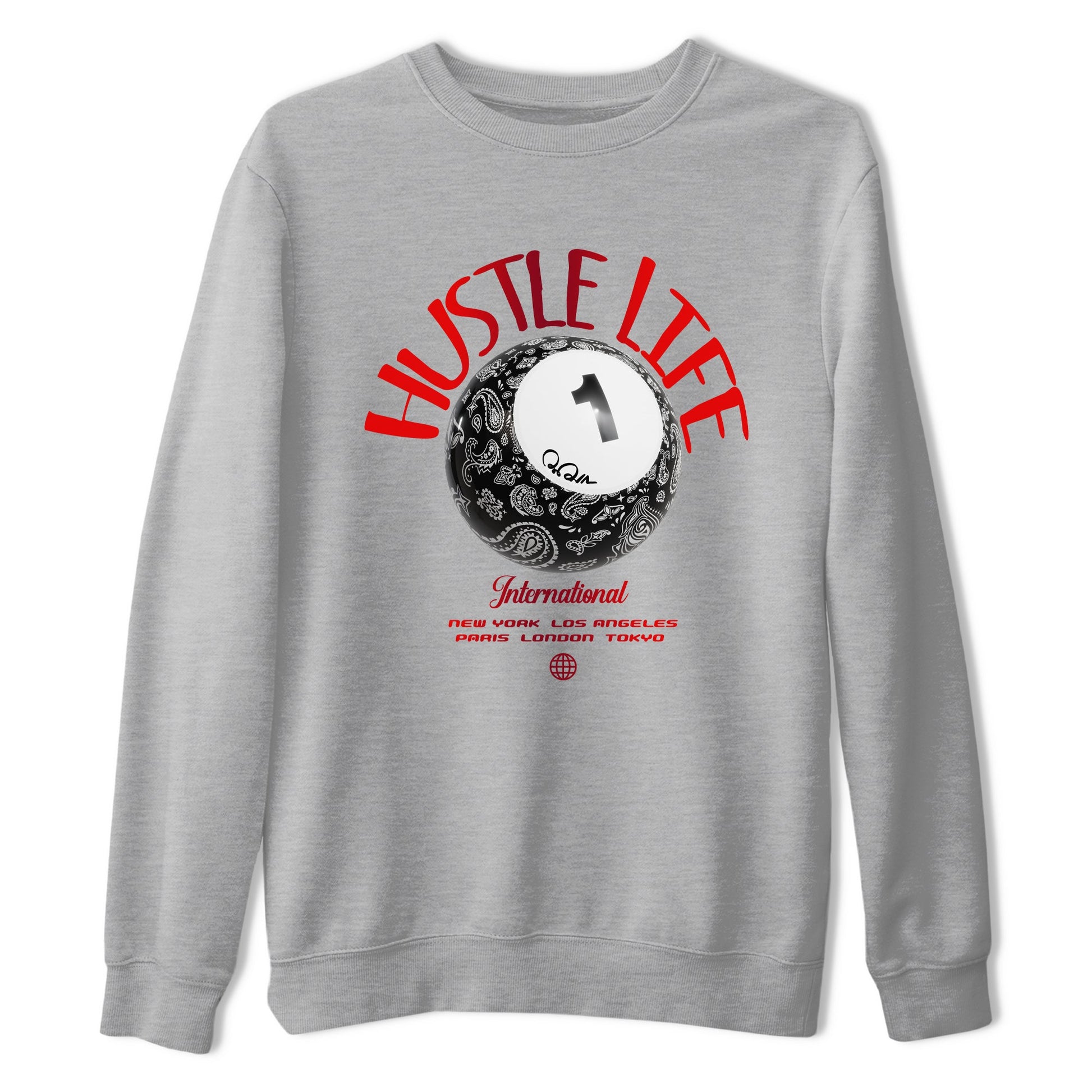 Air Jordan 1 Satin Bred shirt to match jordans Hustle Life sneaker tees AJ1 Satin Bred SNRT Sneaker Release Tees Unisex Heather Grey 2 T-Shirt