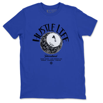 Air Jordan 1Royal Reimagined shirt to match jordans Hustle Life sneaker tees AJ1Royal Reimagined SNRT Sneaker Release Tees Unisex Royal Blue 2 T-Shirt