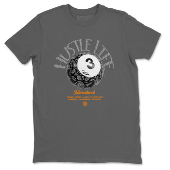 Air Jordan 3 Fear shirt to match jordans Hustle Life sneaker tees AJ3 Fear SNRT Sneaker Release Tees Unisex Cool Grey 2 T-Shirt
