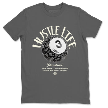 Air Jordan 3 Off Noir shirt to match jordans Hustle Life sneaker tees AJ3 Off Noir SNRT Sneaker Release Tees Unisex Cool Grey 2 T-Shirt