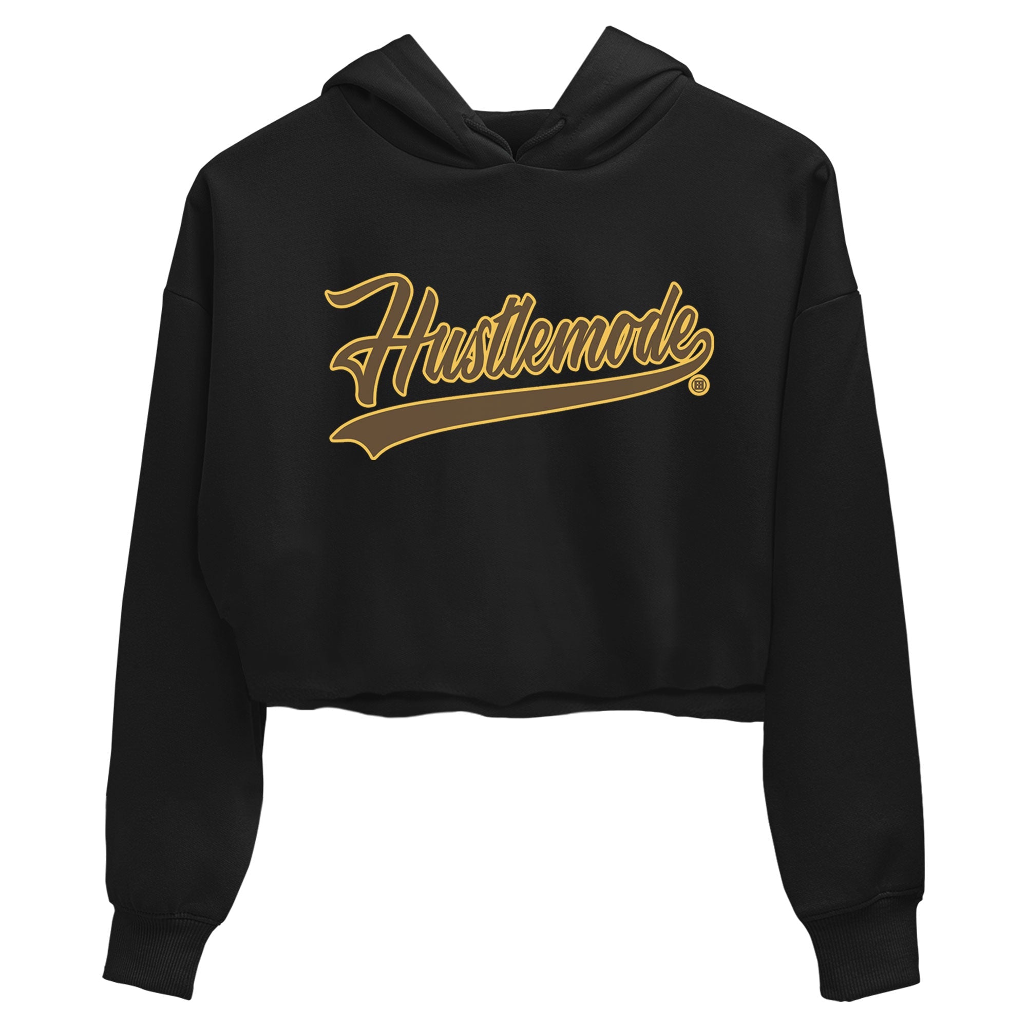Air Jordan 1 Palomino shirt to match jordans Hustle Mode sneaker tees Crew Neck Jordan 1 Retro High OG Palomino SNRT Sneaker Release Tees Black 2 Crop T-Shirt