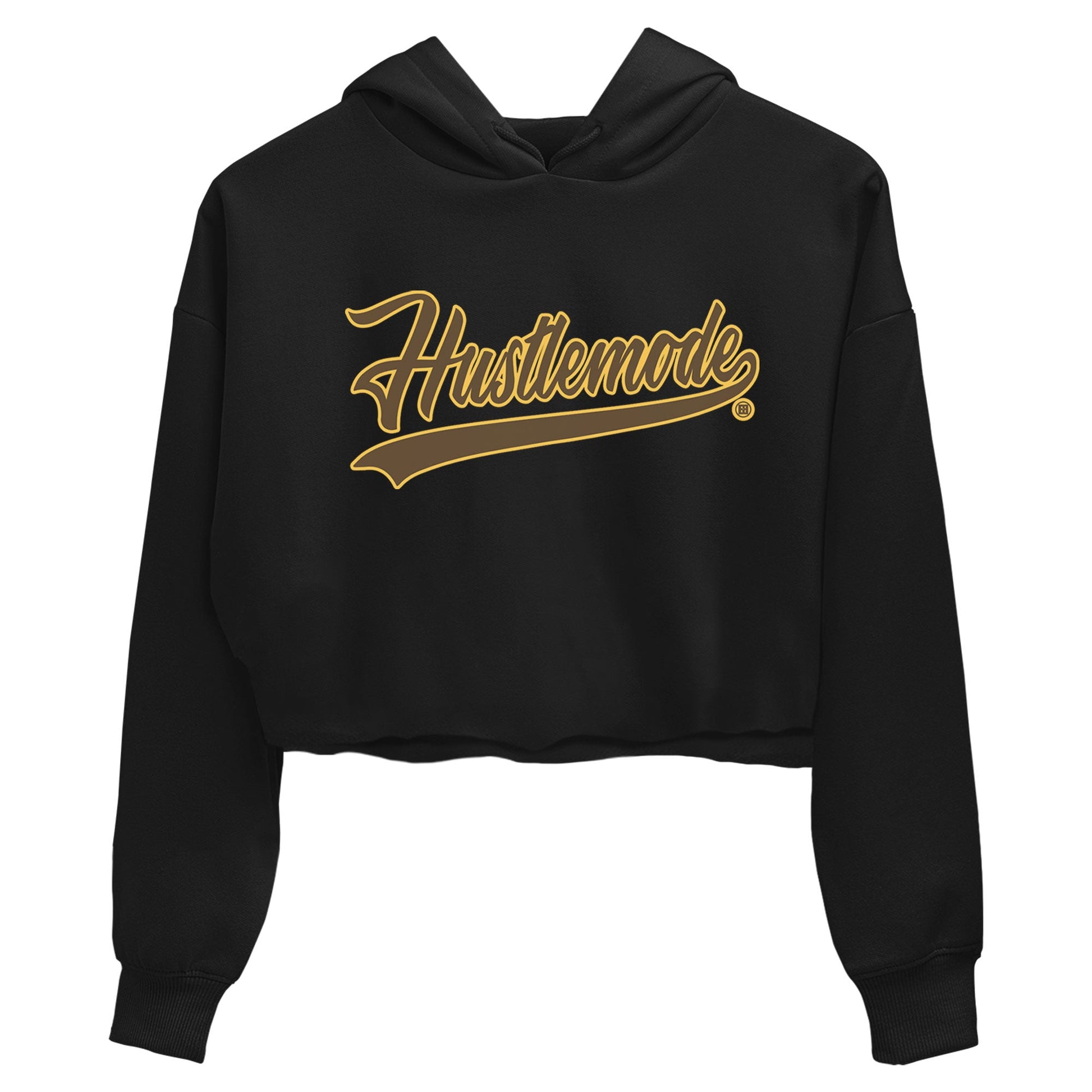 Air Jordan 1 Palomino shirt to match jordans Hustle Mode sneaker tees Crew Neck Jordan 1 Retro High OG Palomino SNRT Sneaker Release Tees Black 2 Crop T-Shirt