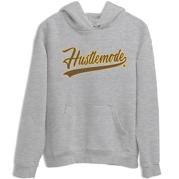 Air Jordan 1 Palomino shirt to match jordans Hustle Mode sneaker tees Crew Neck Jordan 1 Retro High OG Palomino SNRT Sneaker Release Tees Unisex Casual Shirts Heather Grey 2 T-Shirt