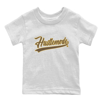 Air Jordan 1 Palomino shirt to match jordans Hustle Mode sneaker tees Crew Neck Jordan 1 Retro High OG Palomino SNRT Sneaker Release Tees Baby Toddler White 2 T-Shirt