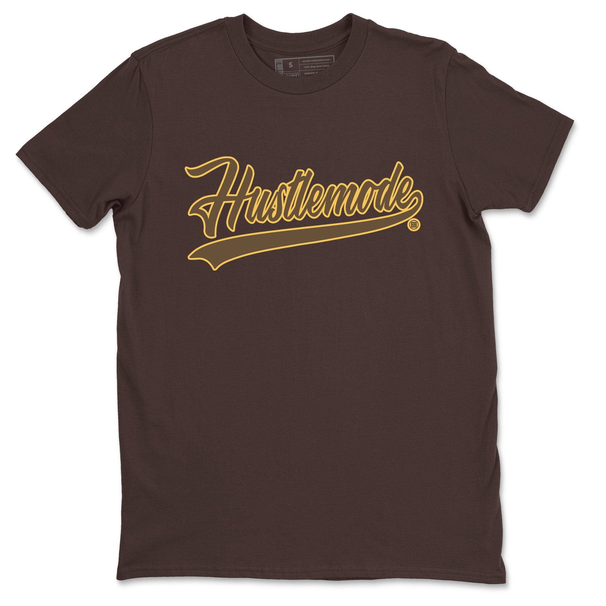 Air Jordan 1 Palomino shirt to match jordans Hustle Mode sneaker tees Crew Neck Jordan 1 Retro High OG Palomino SNRT Sneaker Release Tees Unisex Casual Shirts Dark Chocolate 2 T-Shirt