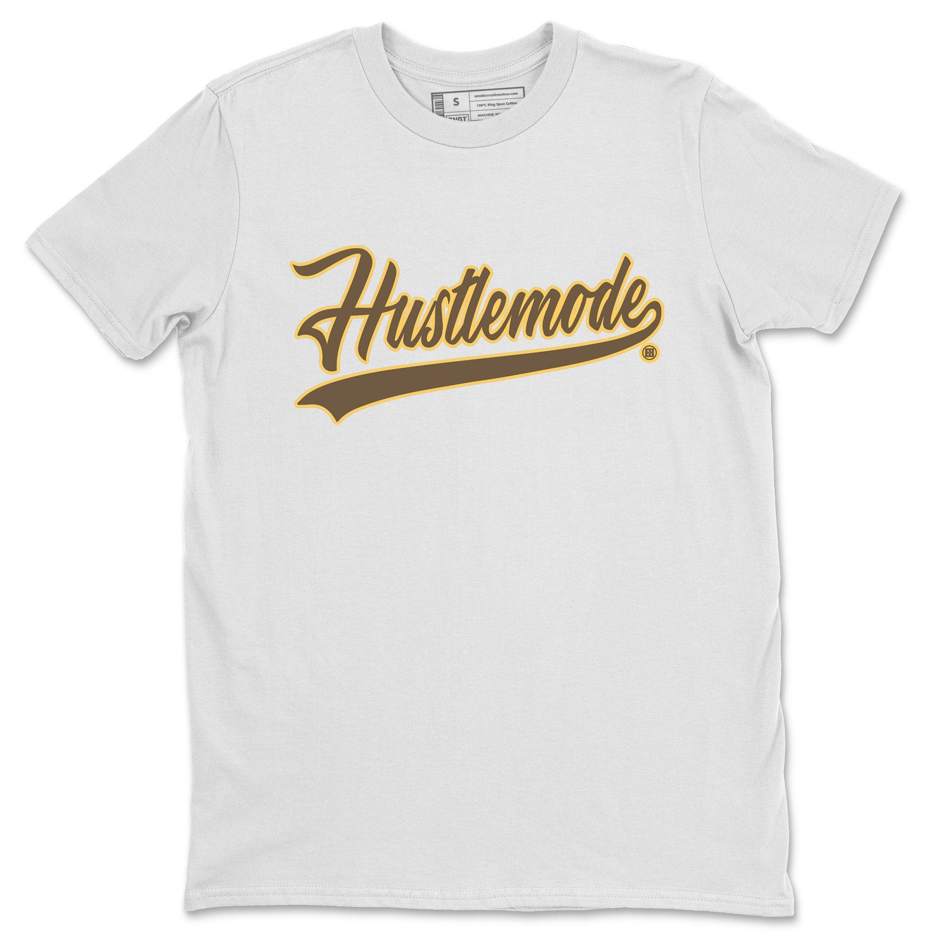 Air Jordan 1 Palomino shirt to match jordans Hustle Mode sneaker tees Crew Neck Jordan 1 Retro High OG Palomino SNRT Sneaker Release Tees Unisex Casual Shirts White 2 T-Shirt