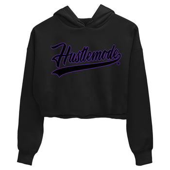 Air Jordan 12 Field Purple Sneaker Match Tees Hustle Mode Sneaker Tees Jordan Jordan 12 Lakers Sneaker Release Tees Women's Shirts Black 2