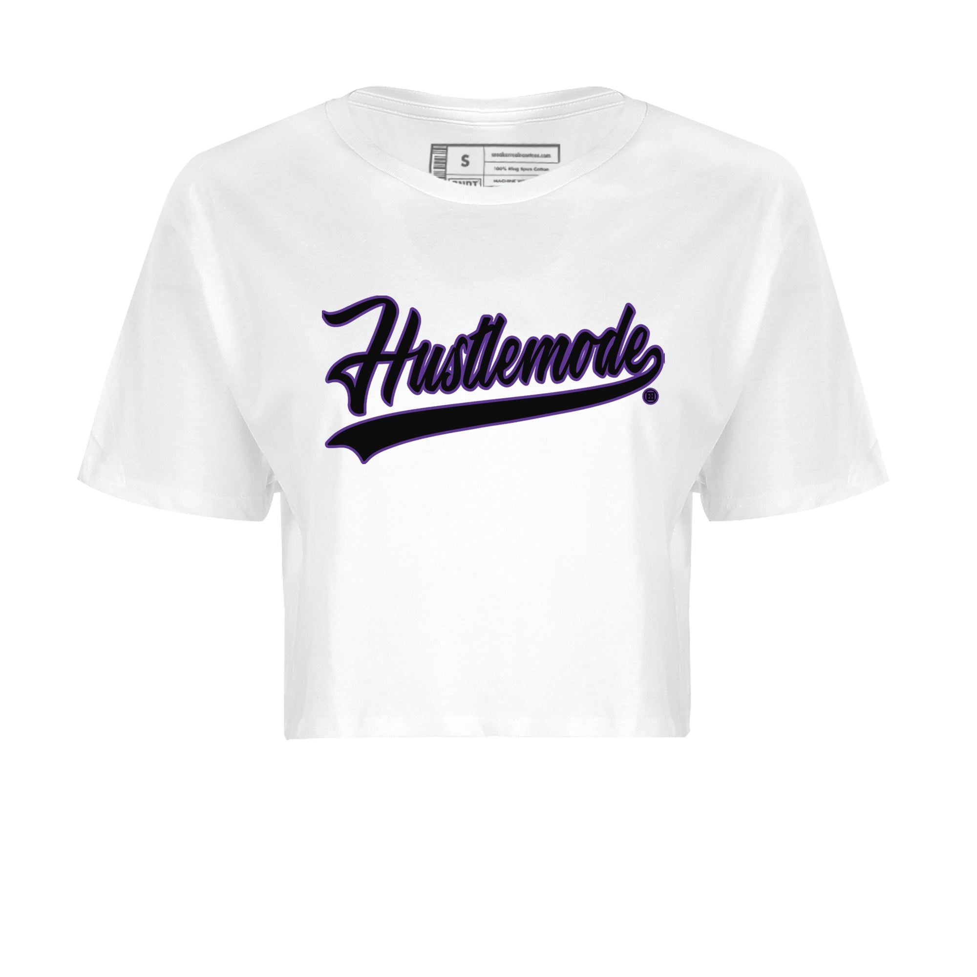 Air Jordan 12 Field Purple Sneaker Match Tees Hustle Mode Sneaker Tees Jordan Jordan 12 Lakers Sneaker Release Tees Women's Shirts White 2