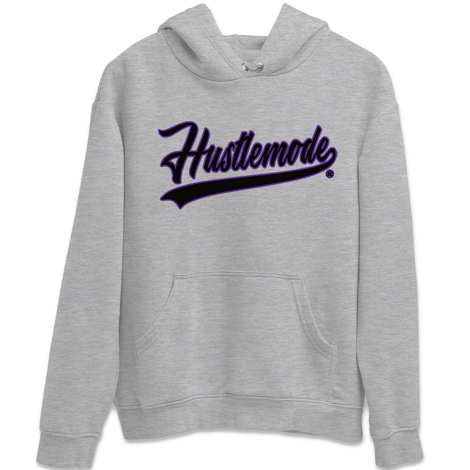 Air Jordan 12 Field Purple Sneaker Match Tees Hustle Mode Sneaker Tees Jordan Jordan 12 Lakers Sneaker Release Tees Unisex Shirts Heather Grey 2