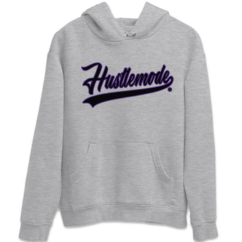 Air Jordan 12 Field Purple Sneaker Match Tees Hustle Mode Sneaker Tees Jordan Jordan 12 Lakers Sneaker Release Tees Unisex Shirts Heather Grey 2