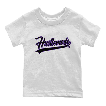 Air Jordan 12 Field Purple Sneaker Match Tees Hustle Mode Sneaker Tees Jordan Jordan 12 Lakers Sneaker Release Tees Kids Shirts White 2