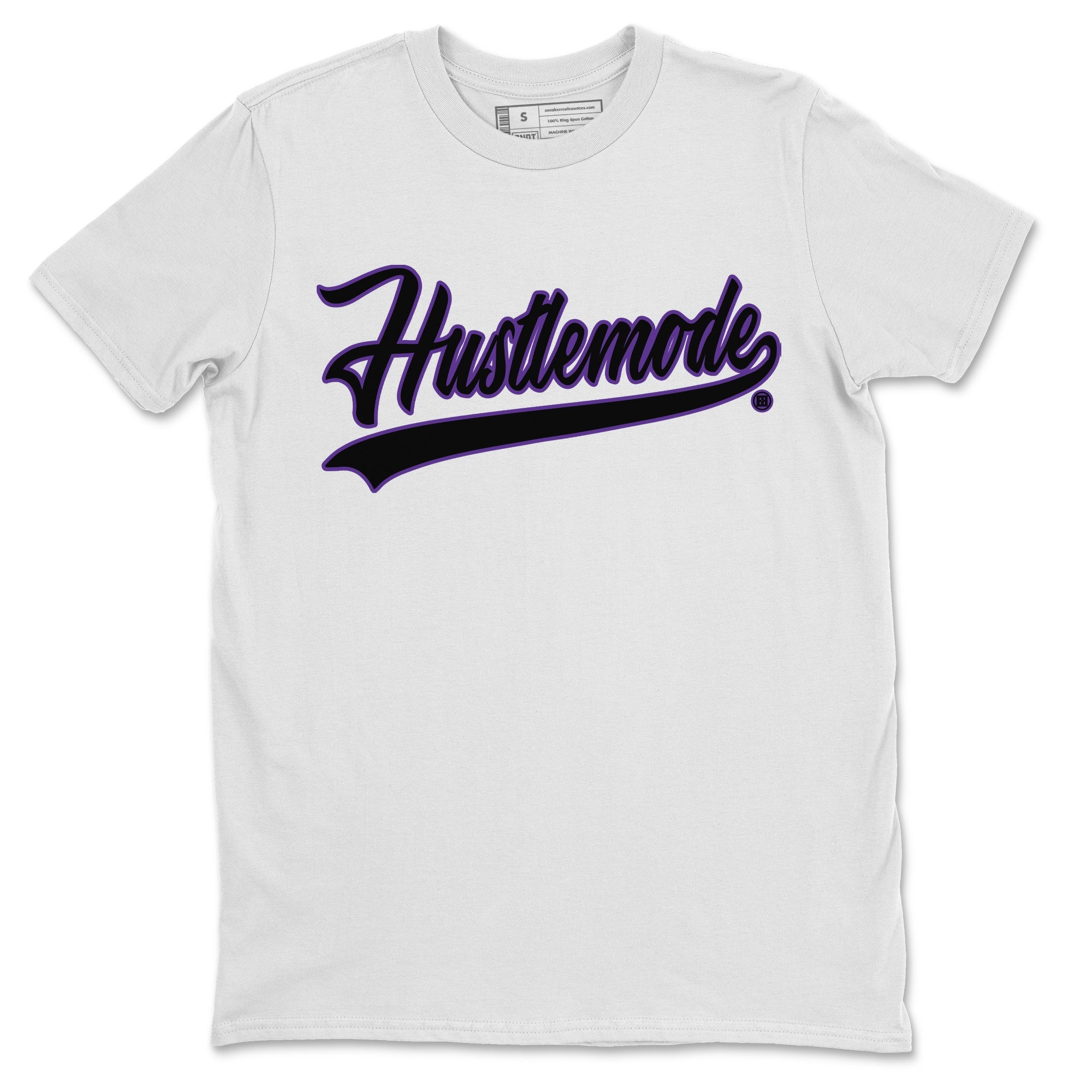 Air Jordan 12 Field Purple Sneaker Match Tees Hustle Mode Sneaker Tees Jordan Jordan 12 Lakers Sneaker Release Tees Unisex Shirts White 2