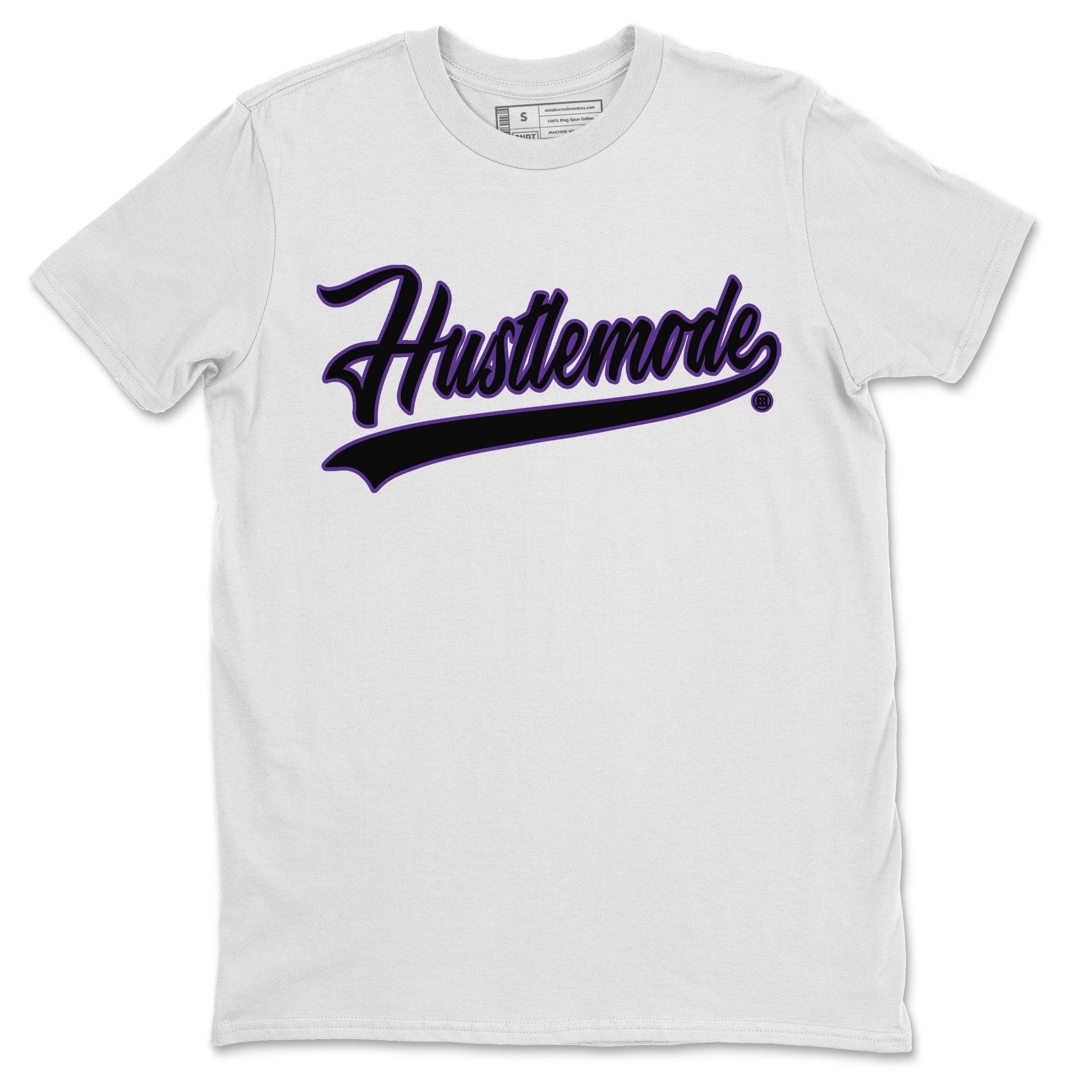 Air Jordan 12 Field Purple Sneaker Match Tees Hustle Mode Sneaker Tees Jordan Jordan 12 Lakers Sneaker Release Tees Unisex Shirts White 2